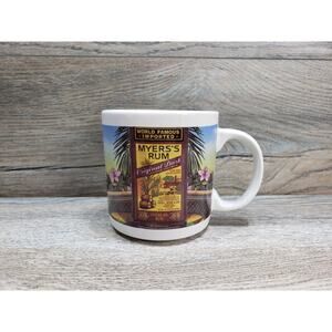 Myers Rum World Famous Imported Original Dark Coffee mug Cup